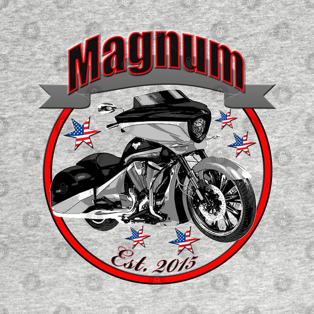 Magnum U.S.A. Star Motorcycle by DroolingBullyKustoms